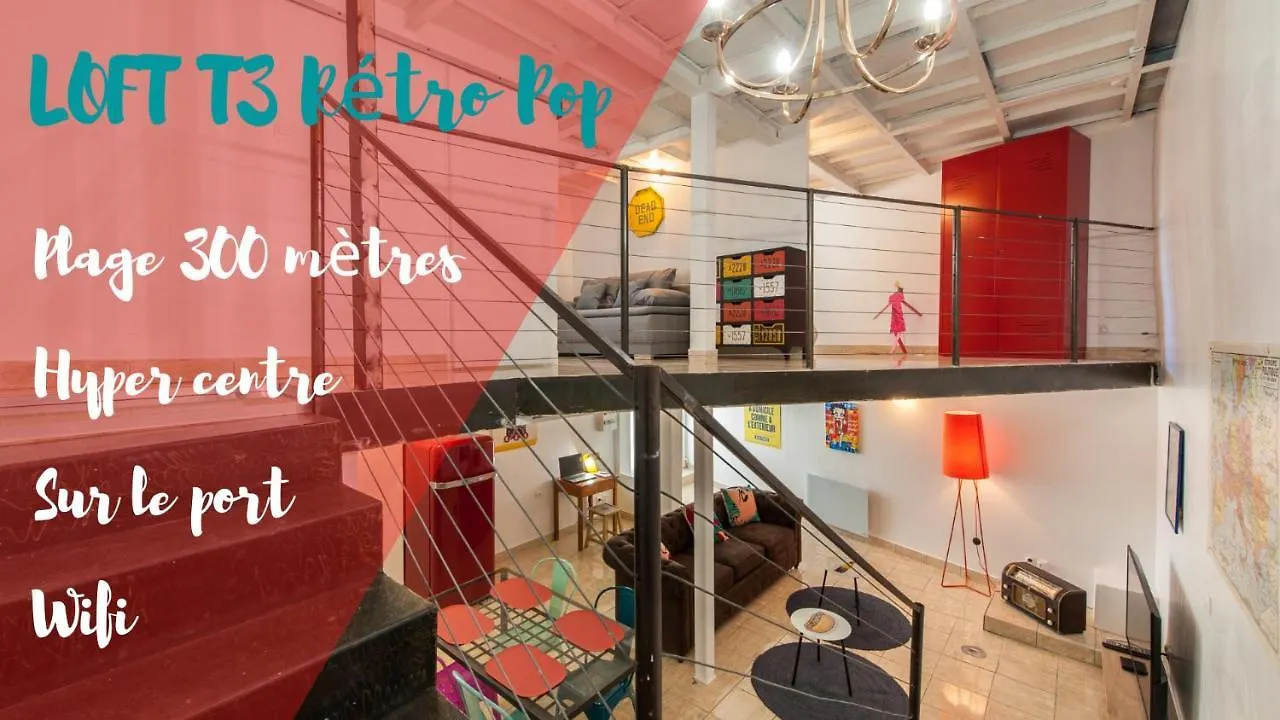 Le Loft Retro Pop : Centre/Port/Plage Bandol